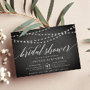 Recherche de guirlande invitations Noir et blanc