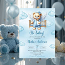 Suche nach engel baby einladungen Teddybär