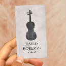 Suche nach violinist visitenkarten Elegant