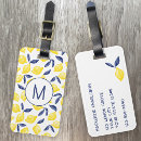 Recherche de citrons bagages étiquettes Moderne