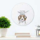 Suche nach beagles wanduhren Lustig