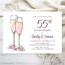 Suche nach 55 hochzeitstag einladungen Elegant