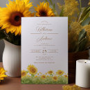 Recherche de tournesol mariage invitations À un de tournesol