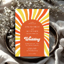 Recherche de orange et jaune invitations Aquarelle
