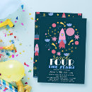 Recherche de comète invitations Fusée
