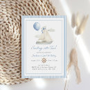 Recherche de boat anniversaire invitations Bleu