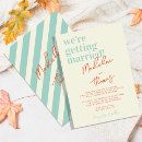 Recherche de summer mariage invitations Simple