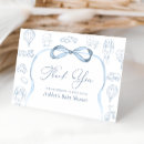 Suche nach baby shower dankeskarten Schleife