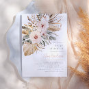 Recherche de pampas grass baby shower invitations Moderne simple élégant
