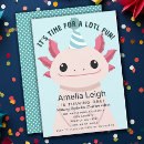 Recherche de axolotl invitations Fête des aventures aquatiques
