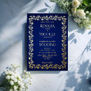 Recherche de or bleu mariage invitations Boho