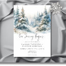 Recherche de rustic winter invitations Aquarelle