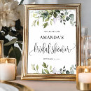 Recherche de bridal shower welcome signes Eucalyptus