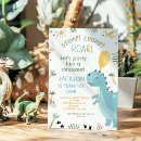 Recherche de dinosaur party invitations Pour enfants