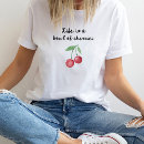 Suche nach niedliche kirschen tshirts Für sie