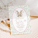 Recherche de pâques vintage invitations Lapin