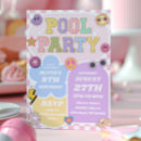Recherche de piscine party invitations Girl