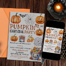 Recherche de enfant de citrouille invitations Mignon