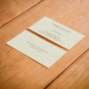 Recherche de couleur crème cartes visite Simple