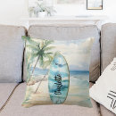 Recherche de plage de palmiers coussins Océan