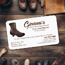 Recherche de chaussures cartes visite Cobaye
