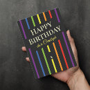 Recherche de gay anniversaire cartes Rayures