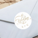 Recherche de gold monograms autocollants Invités