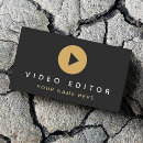Suche nach video editor visitenkarten Videograf