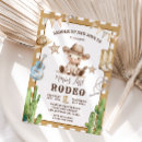 Suche nach my first birthday einladungen Western