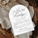 Recherche de nuestra boda invitations Élégante