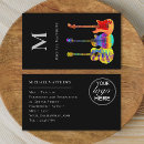 Recherche de logo musique cartes visite Customer