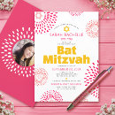 Recherche de unique bar bat mitzvah invitations Étoile de david