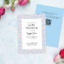 Suche nach des geschlechtes einladungen Blau und rosa