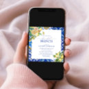 Suche nach modern floral bridal shower einladungen Botanisch