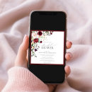 Recherche de floral border invitations Bride