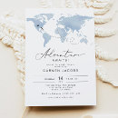 Recherche de destination baby shower invitations L'aventure vous attend