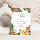 Suche nach hawaiische party einladungen Babyparty
