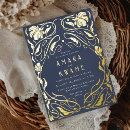 Recherche de art nouveau invitations Floral