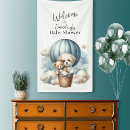 Suche nach baby party banner Heißluftballon