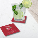 Recherche de cerise dessous de verres Coquette