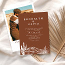 Recherche de western mariage invitations Moderne