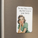 Recherche de femme au foyer magnets Rétro