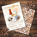 Recherche de cappuccino invitations Boho