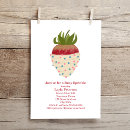 Recherche de fraise de chocolat invitations Sucré