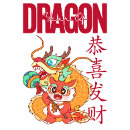Suche nach jahr des drachen tshirts Mittagsjahr