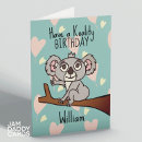 Recherche de koala anniversaire cartes Coloré