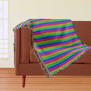 Recherche de rouge et vert couvertures plaids Motif