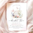 Recherche de thé bridal shower invitations Brunch nuptial