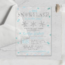 Recherche de a little snowflake baby shower invitations Argent