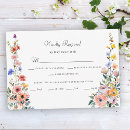 Suche nach wasser rsvp karten Blütenhochzeit